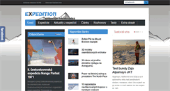 Desktop Screenshot of expedition.sk